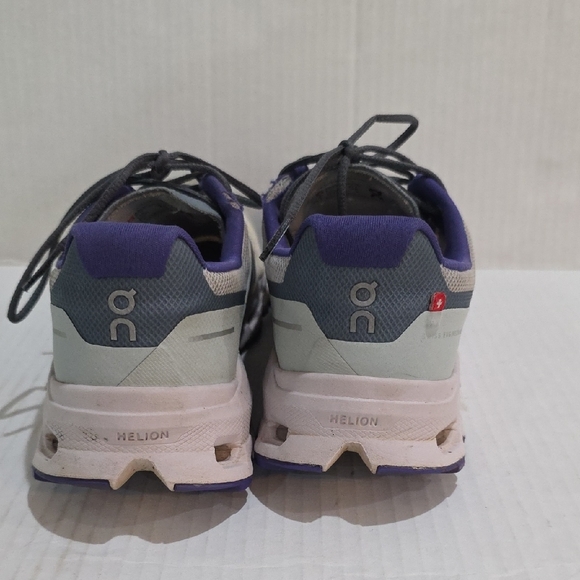 On CloudVista Running Women's Cream and Purple Shoes Size 7 - Picture 6 of 8